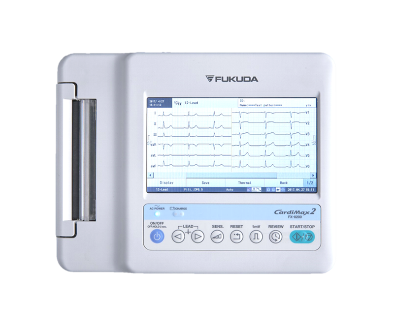 fukuda denshi cardimax fx-8200 электрокардиограф фото