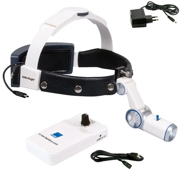 Налобный осветитель HiLight LED H-800 KaWe. Набор 2 (1 аккумулятор на пояс)