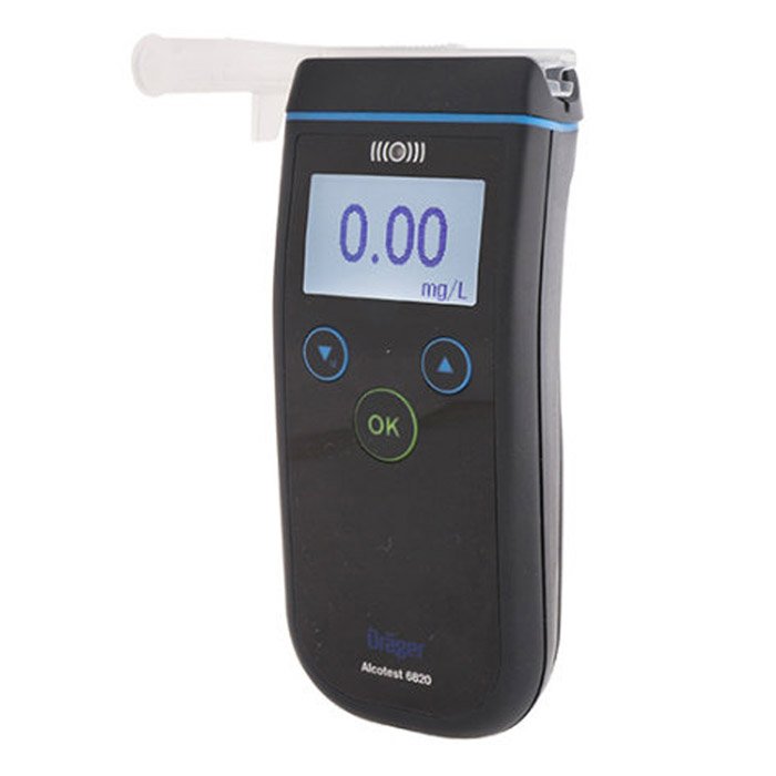 Анализатор паров этанола в выдыхаемом воздухе (алкотестер) ALCOTEST 6820 с подключением к пк DRAEGER, Германия